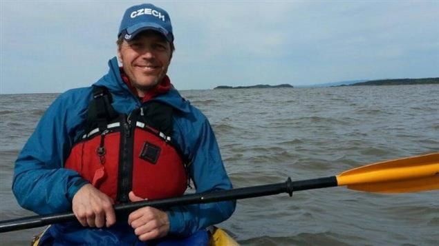 Claude Bernatchez lors du Défi kayak 2016