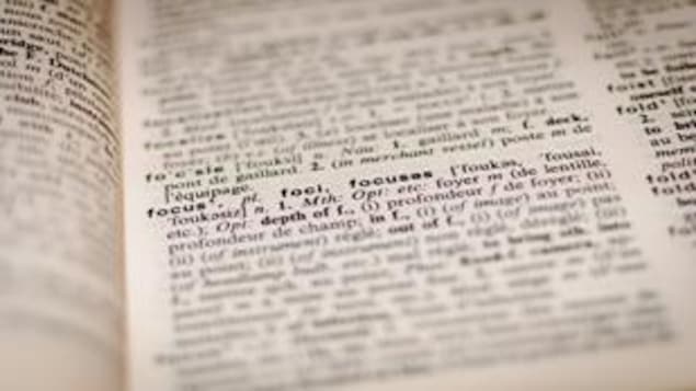 Zoom sur la page d'un livre