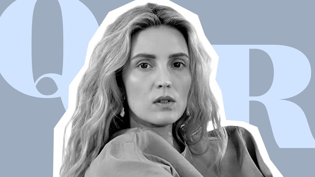 La comédienne Évelyne Brochu La comédienne Évelyne Brochu