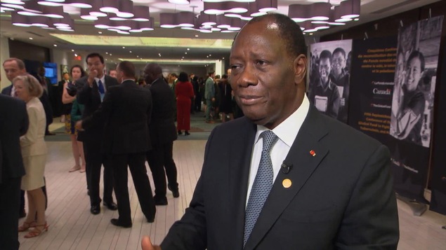 Le président ivoirien, Alassane Ouattara 