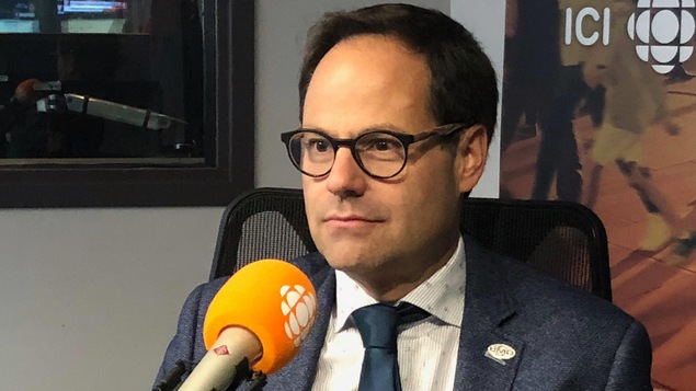 Alexandre Cusson, président de l’UMQ