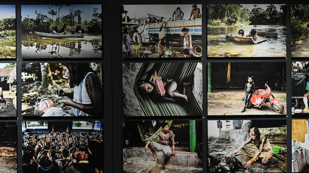 Aurélien Fontanet, un regard sur l’avenir des peuples de la forêt. Encouragé par l’ethnologue René Fuerst, Aurélien Fontanet accompagne le cinéaste Daniel Schweizer en Amazonie et en rapporte des images révélant tant les continuités que les ruptures culturelles – comme ici,chez les Kayapó Xikrin. Brésil, État du Pará, 2013-2014. Musée d’ethnographie de Genève, Suisse Aurélien Fontanet, un regard sur l’avenir des peuples de la forêt. Encouragé par l’ethnologue René Fuerst, Aurélien Fontanet accompagne le cinéaste Daniel Schweizer en Amazonie et en rapporte des images révélant tant les continuités que les ruptures culturelles – comme ici,chez les Kayapó Xikrin. Brésil, État du Pará, 2013-2014. Musée d’ethnographie de Genève, Suisse
