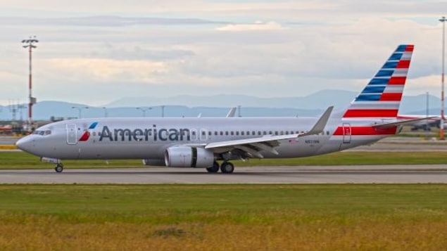Un avion American Airlines Un avion American Airlines