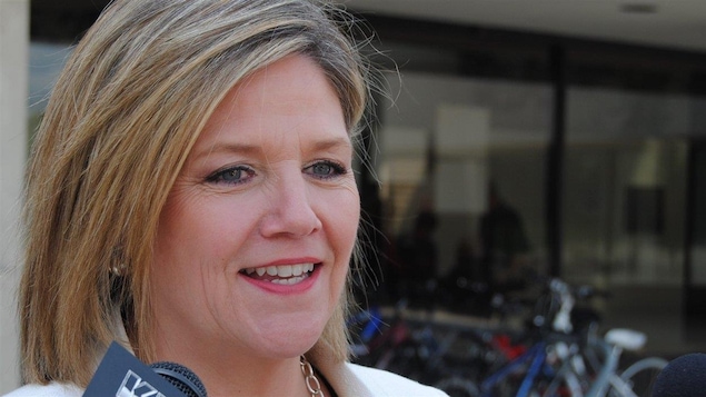 La chef du NPD, Andrea Horwath