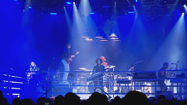 Arcade Fire sur la scène du Centre Vidéotron Arcade Fire sur la scène du Centre Vidéotron