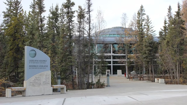 L'Assemblée législative à Yellowknife.