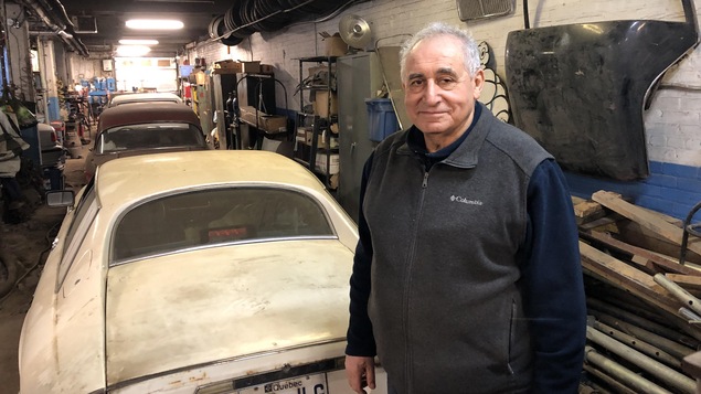 Zaven Darakjian, propriétaire du Pit Stop Garage dans Griffintown.
