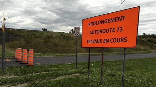 Le prolongement de l'autoroute 73 fait partie des priorités en Beauce.
