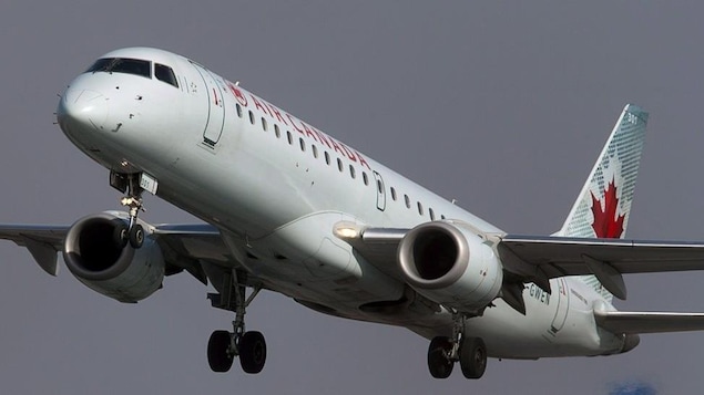 Un avion d'Air Canada Un avion d'Air Canada