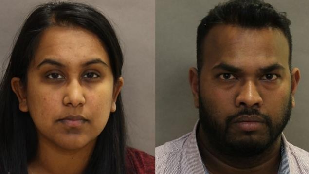 Balasubramaniam Shanjeefkaran et sa femme Sukanya Panchalingam inculpés dans une affaire de fraude de plus de 8 millions de dollars. Balasubramaniam Shanjeefkaran et sa femme Sukanya Panchalingam inculpés dans une affaire de fraude de plus de 8 millions de dollars.