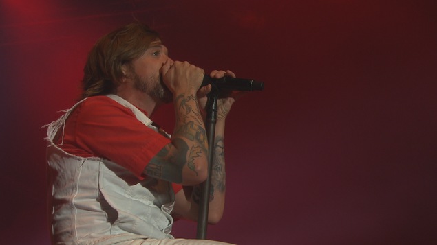 Le chanteur du groupe Billy Talent, Benjamin Kowalewicz Le chanteur du groupe Billy Talent, Benjamin Kowalewicz