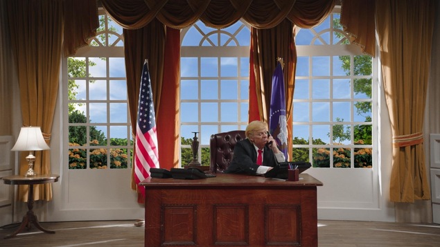 Marc Labrèche en Donald Trump Marc Labrèche en Donald Trump