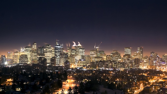 Photo du centre-ville de Calgary.