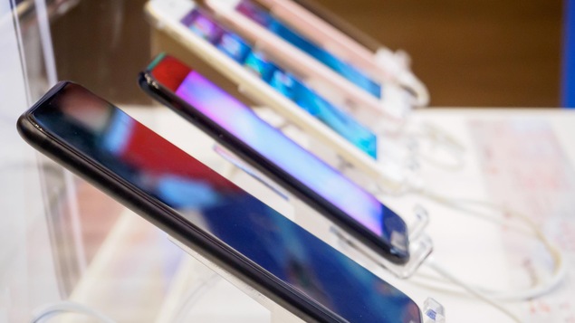 Un magasin de téléphones cellulaires