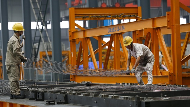 Des travailleurs chinois Des travailleurs chinois