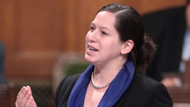 Christine Moore à la chambre des communes