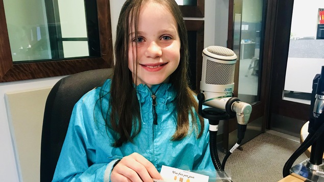 Clémence Luneau, jeune entrepreneuse de 11 ans de Rouyn-Noranda.
