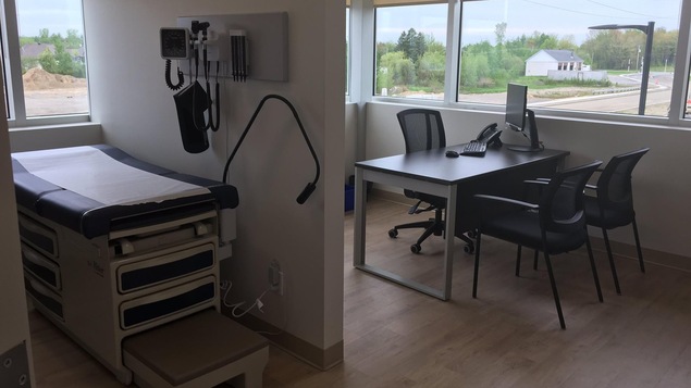 Bureau d'une clinique de santé