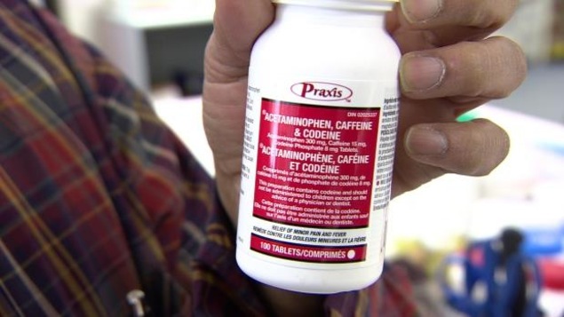 Santé Canada envisage d'emboîter le pas au Manitoba et d'interdire à l'échelle du pays la vente libre des produits à base de codéine. Santé Canada envisage d'emboîter le pas au Manitoba et d'interdire à l'échelle du pays la vente libre des produits à base de codéine.