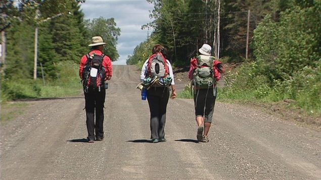 Un Compostelle québécois voit le jour dans l'Est du Québec : le Chemin de Saint-Rémi. Un Compostelle québécois voit le jour dans l'Est du Québec : le Chemin de Saint-Rémi.