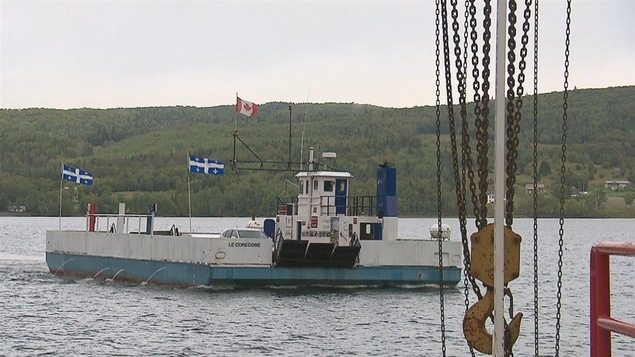 Le Corégone fait la traverse entre le secteur de Notre-Dame-du-Lac et Saint-Juste-sur-le-Lac dans le Témiscouata Le Corégone fait la traverse entre le secteur de Notre-Dame-du-Lac et Saint-Juste-sur-le-Lac dans le Témiscouata