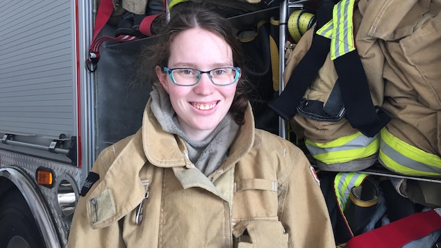 Courtney Mills, pompière Asperger