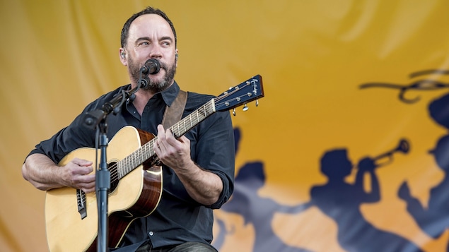 Le chanteur et guitariste Dave Matthews, du groupe Dave Matthews Band