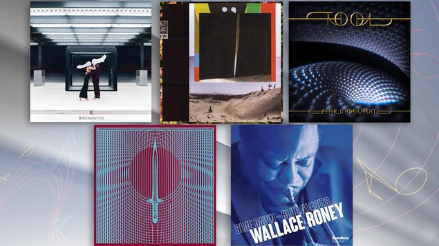 Montage des cinq albums proposés cette semaine.