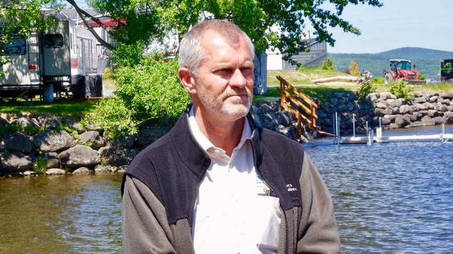Le directeur du Parc national du Lac-Témiscouata, Denis Ouellet.