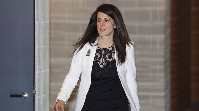Djemila Benhabib arrive en cour le 26 septembre 2016. Djemila Benhabib arrive en cour le 26 septembre 2016.