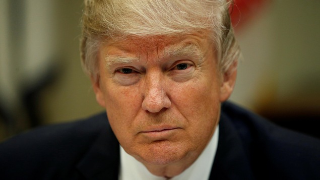 Le président des États-Unis, Donald Trump Le président des États-Unis, Donald Trump