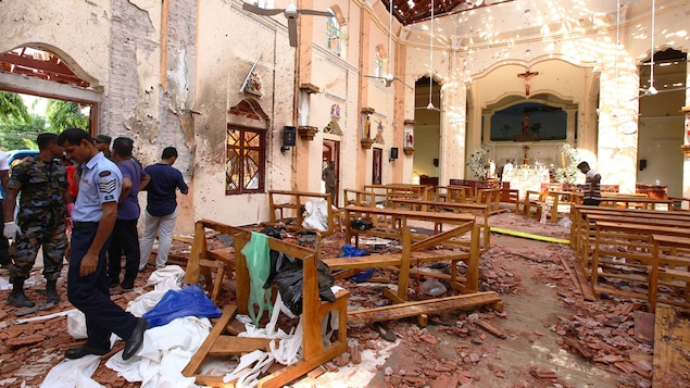 Une église a été soufflée par une violente explosion.