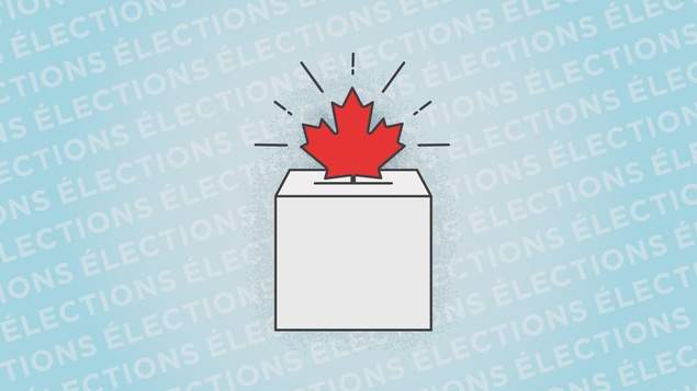Illustration d'une urne avec une feuille d'érable.