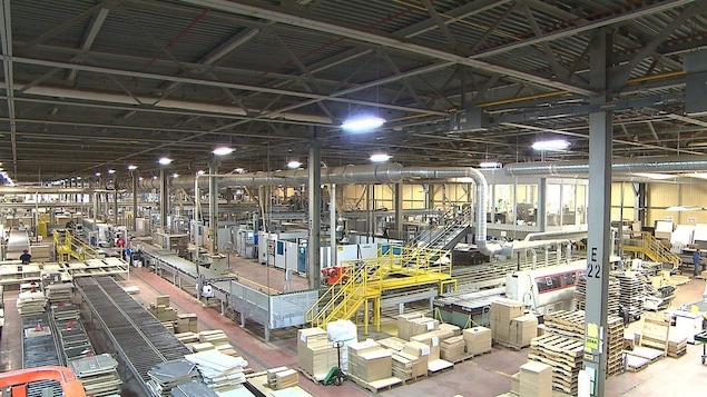 L'usine de Fabritec, à Bromont L'usine de Fabritec, à Bromont