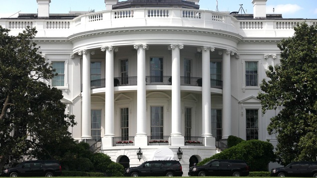 La Maison-Blanche, à Washington. La Maison-Blanche, à Washington.