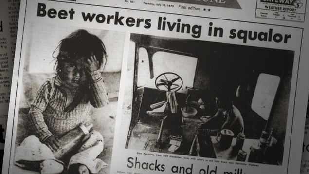 Un article sur le système d'exploitation des autochtones dans les fermes de betteraves paru en 1975. Un article sur le système d'exploitation des autochtones dans les fermes de betteraves paru en 1975.