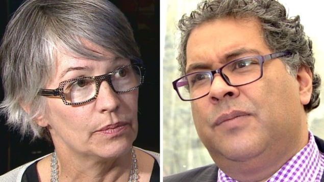 Druh Farrell et Naheed Nenshi