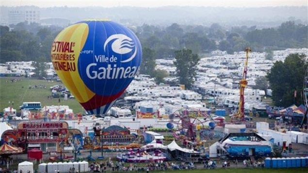 Le Festival de Montgolfières de Gatineau (archives)