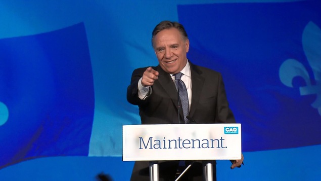 Le premier ministre désigné du Québec François Legault