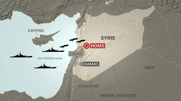 Les États-Unis lancent une frappe contre une base aérienne en Syrie 