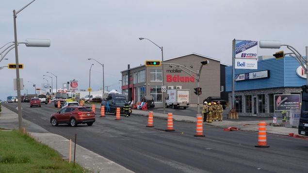 Fuite de gaz à Rouyn-Noranda Fuite de gaz à Rouyn-Noranda