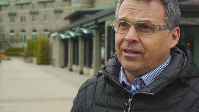 La maire de La Malbaie, Michel Couturier.