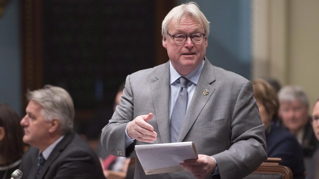 Le ministre québécois de la Santé, Gaétan Barrette Le ministre québécois de la Santé, Gaétan Barrette