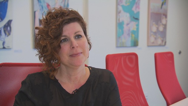 Geneviève Dubois, mairesse de Nicolet.