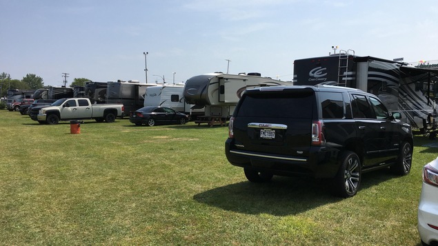 Le camping du Grand prix de Trois-Rivières. Le camping du Grand prix de Trois-Rivières.
