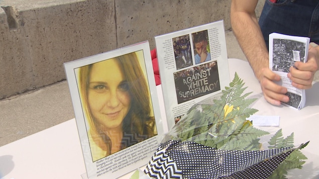 portrait de la victime de Charlottesville.