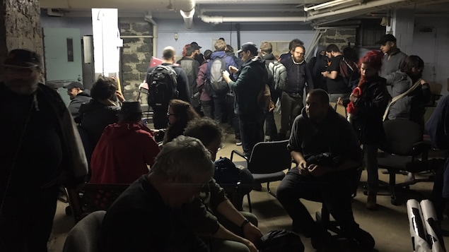 Une manifestation du FRAPRU tourne à l'affrontement à Montréal