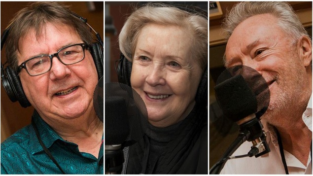 Rémy Girard, Andrée Lachapelle et Gilbert Sicotte.