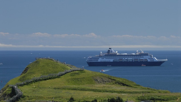 Butte de Cap-aux-Meules, à l'entrée des Îles-de-la-Madeleine