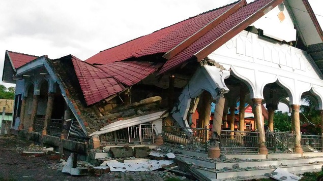 Plusieurs édifices se sont effondrés.